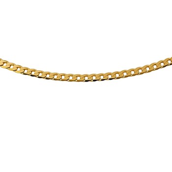 9ct gold 6.4g 20 inch curb Chain